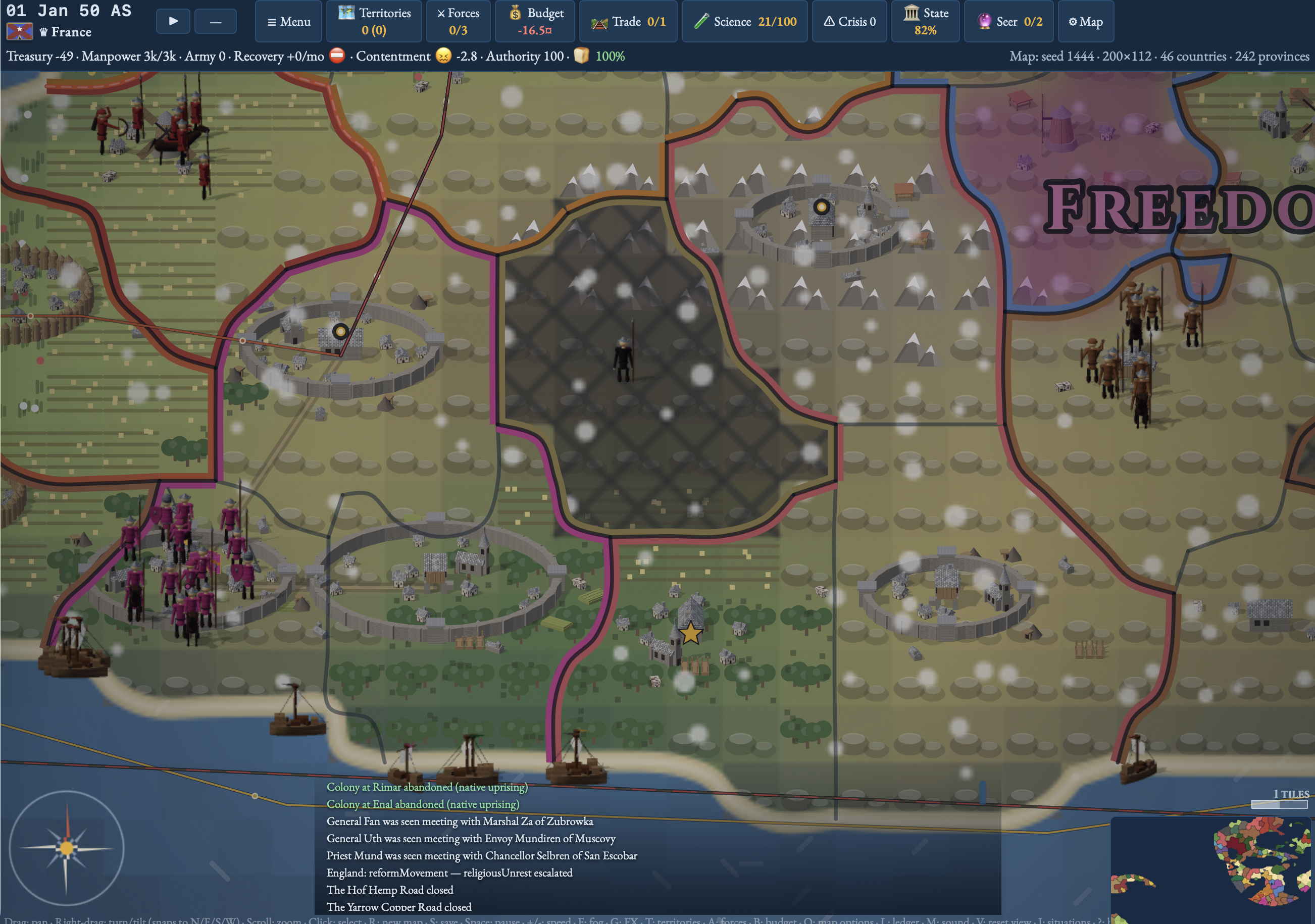 The Seeded Crown gameplay screenshot 1